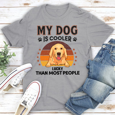The Coolest Dog - Personalized Custom Unisex T-shirt