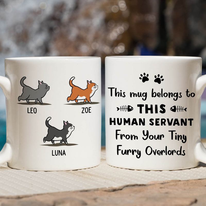 This Human Servant - Personalized Custom Coffee Mug