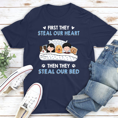 Steal Our Heart - Personalized Custom Unisex T-shirt