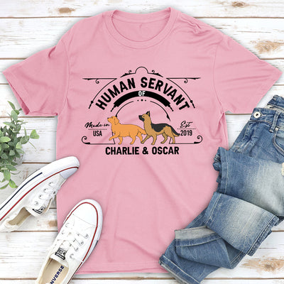 Human Servant - Personalized Custom Unisex T-shirt