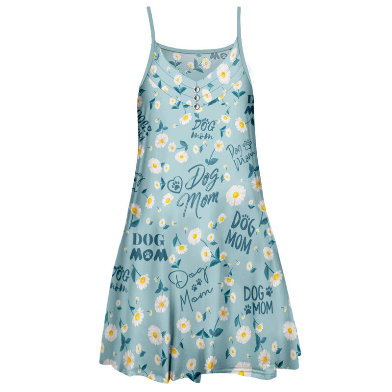 Dog Mom Daisy 1 -  Strap Dress