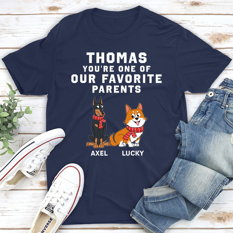 One Of My Favorites - Personalized Custom Unisex T-shirt