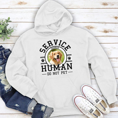 Service Human Photo - Personalized Custom Hoodie
