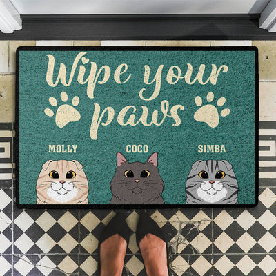 Wipe Your Paws - Personalized Custom Doormat