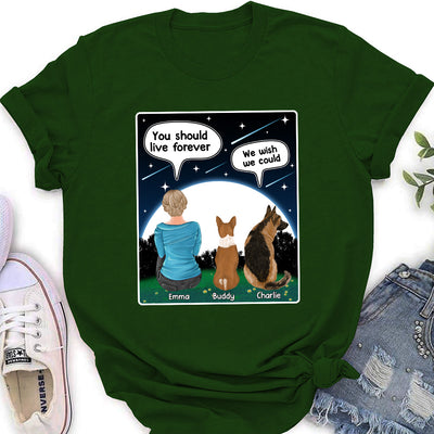 I Wish - Personalized Custom Women's T-shirt