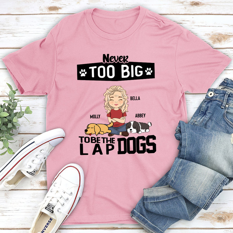 Lap Dog - Personalized Custom Premium T-shirt