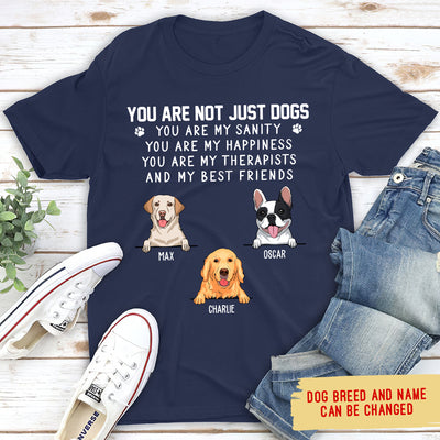 Not Just A Dog 2 - Personalized Custom Unisex T-shirt