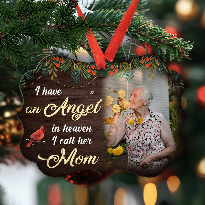 An Angel In Heaven - Personalized Custom Aluminum Ornament