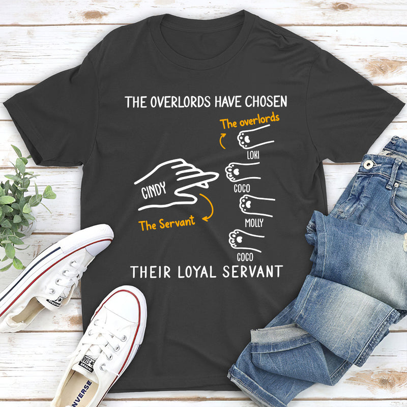 The Overlord & The Servant - Personalized Custom Unisex T-shirt