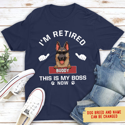 This Is My Boss - Personalized Custom Unisex T-shirt