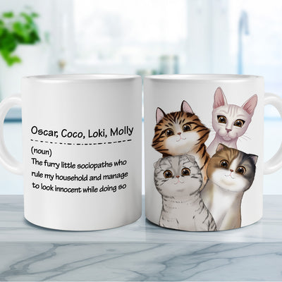 Cat Definition - Personalized Custom Coffee Mug