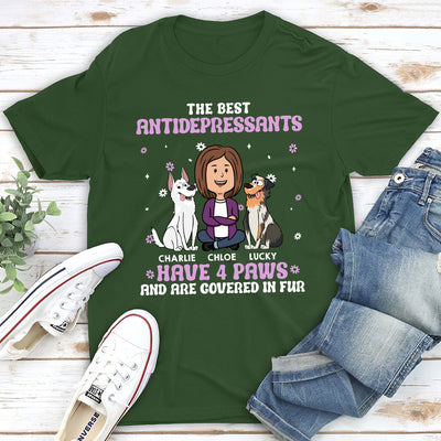 Best Antidepressant - Personalized Custom Unisex T-shirt