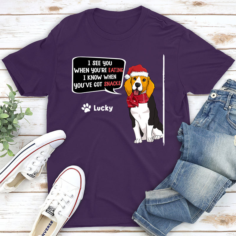 I See You - Personalized Custom Unisex T-shirt