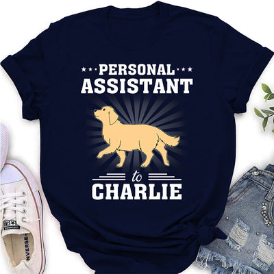 Dog Assistant - Personalized Custom Women's T-shirt