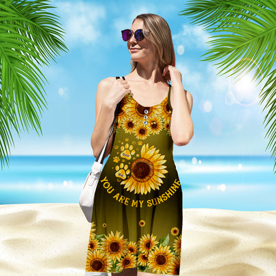 My Sunshine - Personalized Custom Strap Dress