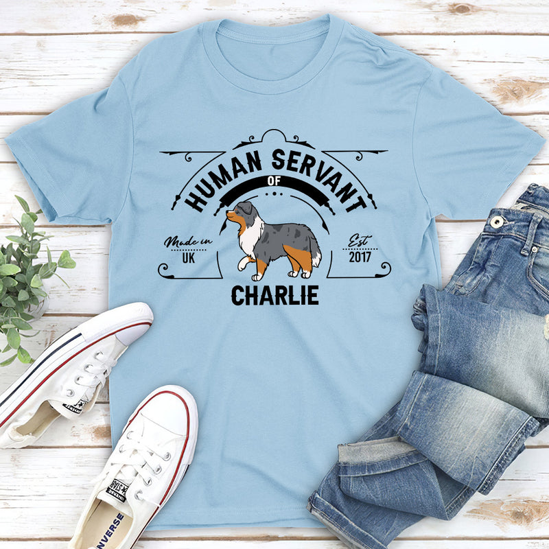 Human Servant - Personalized Custom Unisex T-shirt