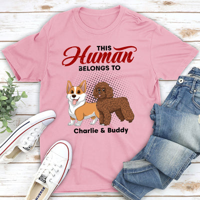 This Human Belongs - Personalized Custom Unisex T-shirt