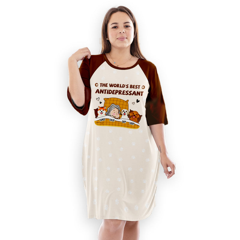 Antidepressant - Personalized Custom 3/4 Sleeve Dress