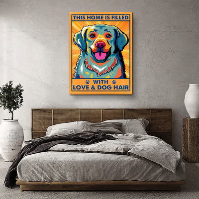 This Home Is Filled With Dog 3 - Canvas Print