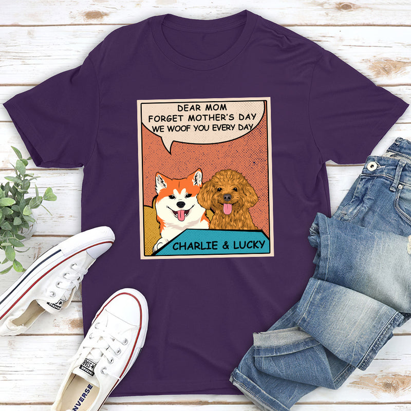 Woof You So Much - Personalized Custom Unisex T-shirt