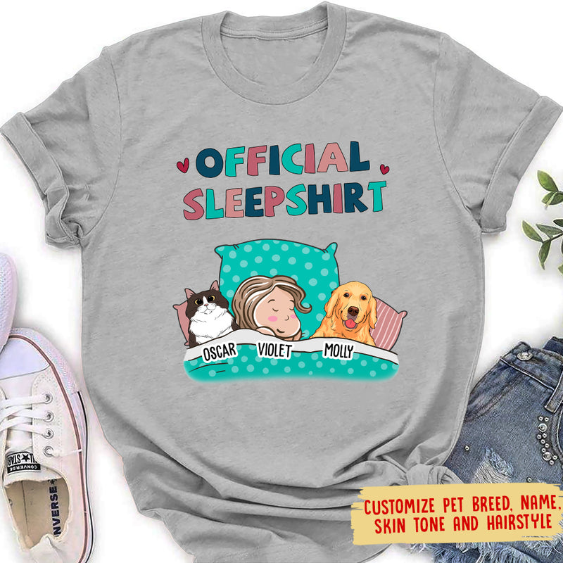 Pet Official Sleepshirt - Personalized Custom Women&