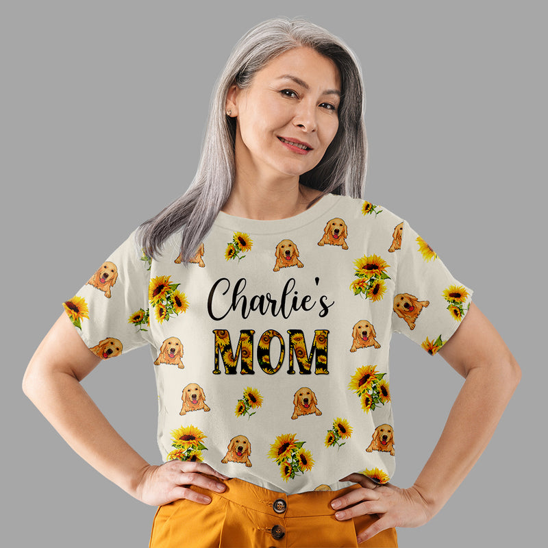 Sunflower Seamless - Personalized Custom All-over-print T-shirt