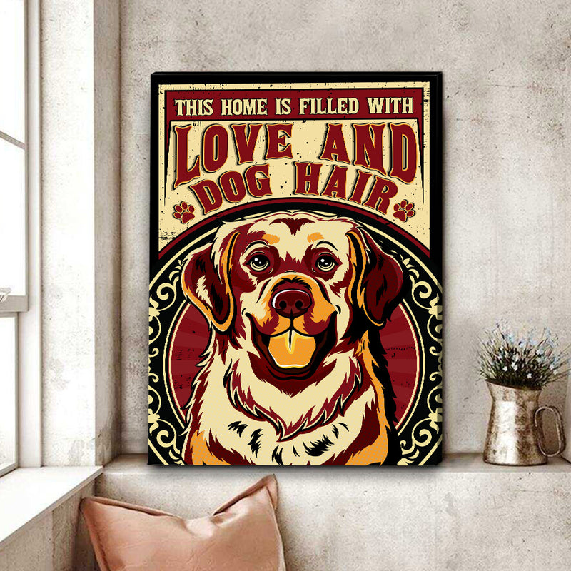 This Home Is Filled With Dog 4 - Canvas Print