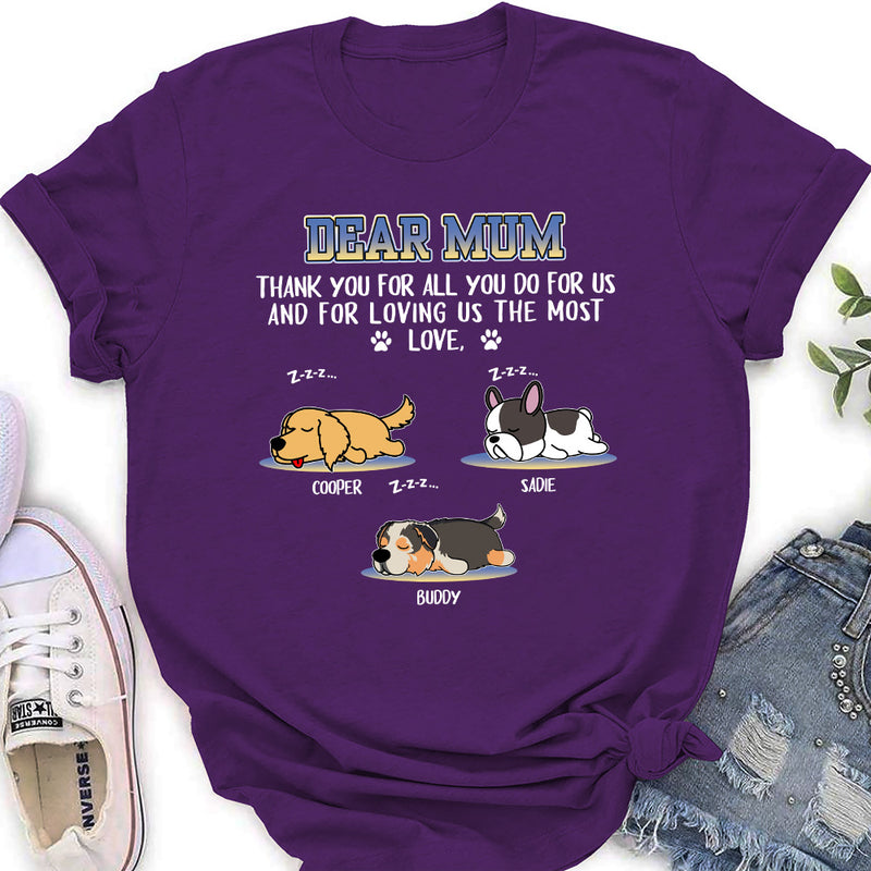 You Do Everything For Me - Personalized Custom Women&