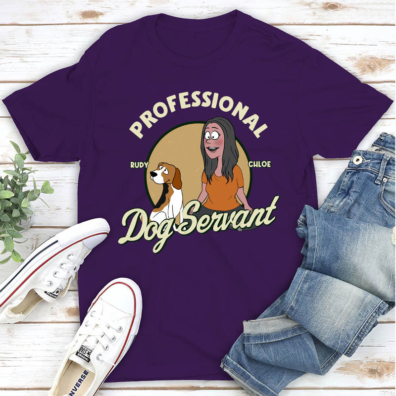 Servant Of Dog - Personalized Custom Unisex T-shirt