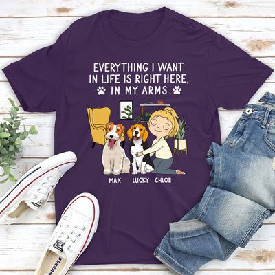 I Want - Personalized Custom Unisex T-shirt