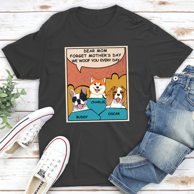 Woof You So Much - Personalized Custom Unisex T-shirt