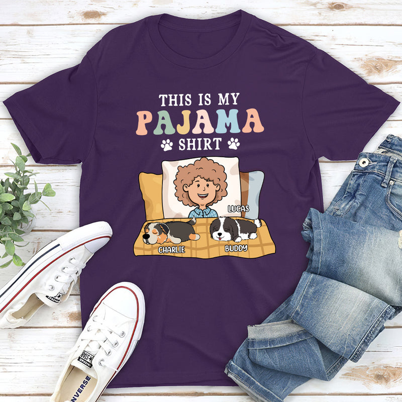 Pajama Colorful - Personalized Custom Unisex T-shirt