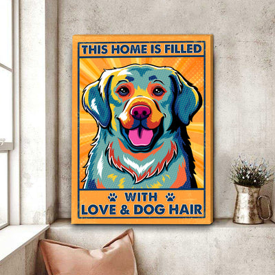 This Home Is Filled With Dog 3 - Canvas Print