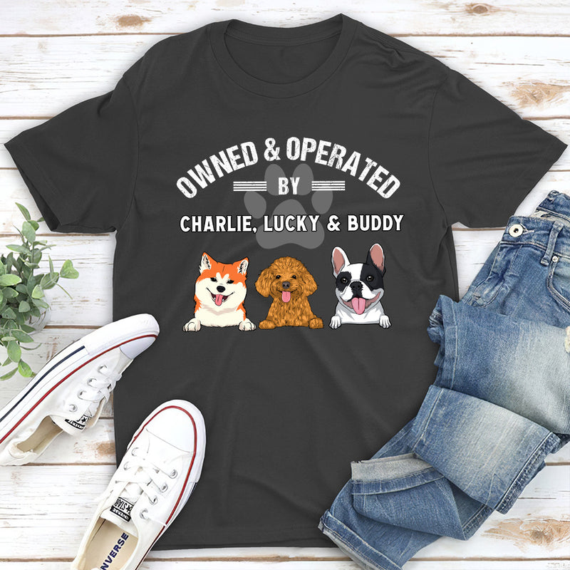 Dog Operated - Personalized Custom Unisex T-shirt