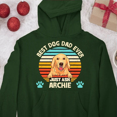 Best Dog Dad/Mom Ever - Personalized Custom Hoodie