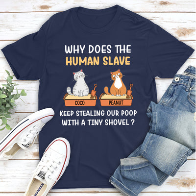 Human Slave - Personalized Custom Unisex T-shirt