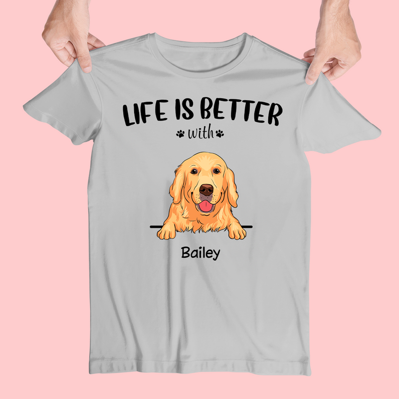 Life is better - Personalized custom unisex classic T-shirt
