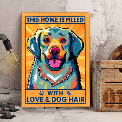 This Home Is Filled With Dog 3 - Canvas Print