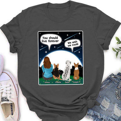 I Wish - Personalized Custom Women's T-shirt