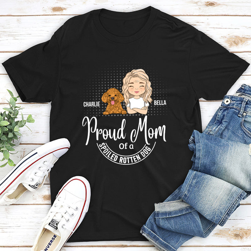 Proud Mom Proud Dad - Personalized Custom Unisex T-shirt