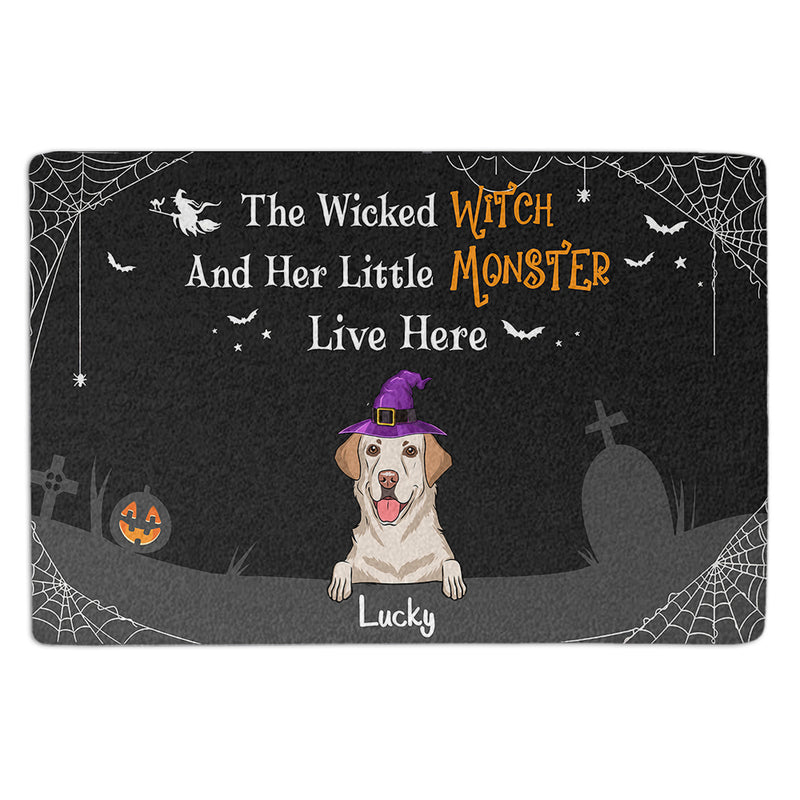 Little Monster  - Personalized Custom Doormat