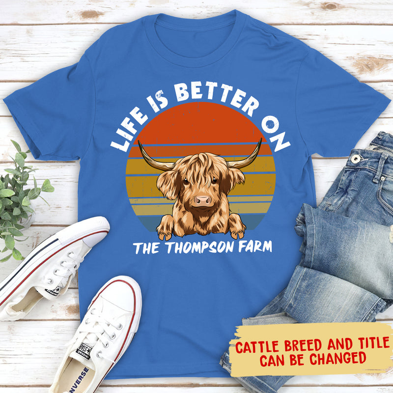 A Better Life - Personalized Custom Premium T-Shirt