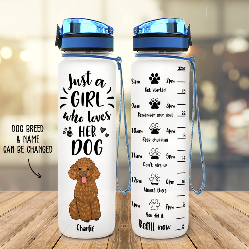 Personalized Water Bottle for Girls - Just For Her