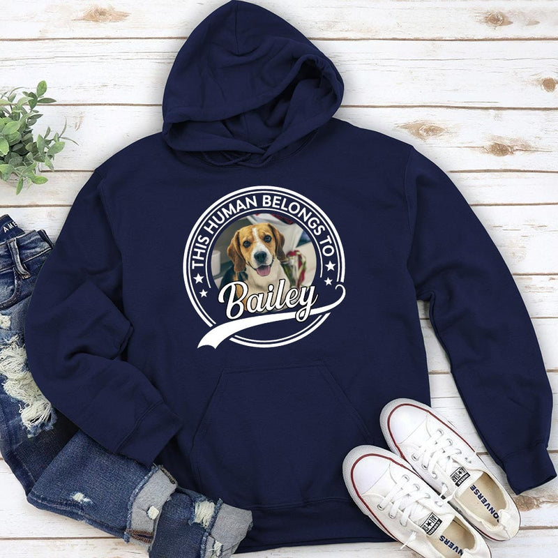 Human Belongs To Photo - Personalized Custom Hoodie