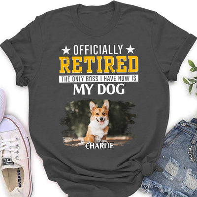 Officially Retired Photo - Personalized Custom Women's T-shirt