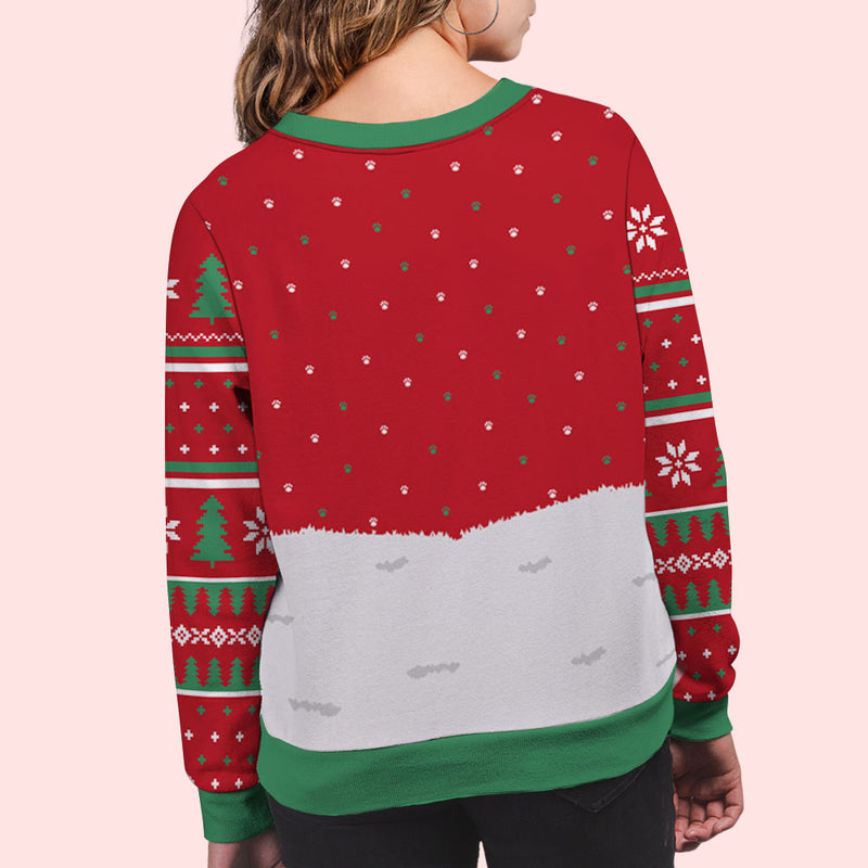 Cat Servant - Personalized Custom All-Over-Print Sweatshirt