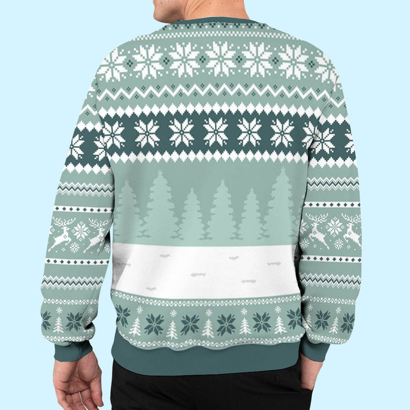Our Family Sweatshirt - Personalized Custom All-Over-Print Sweatshirt