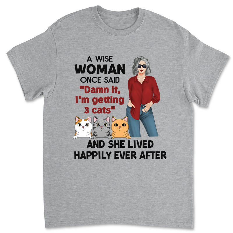 A Wise Woman - Personalized Custom Unisex T-shirt