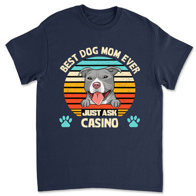 Best Dog Dad/Mom Ever - Personalized Custom Unisex T-shirt