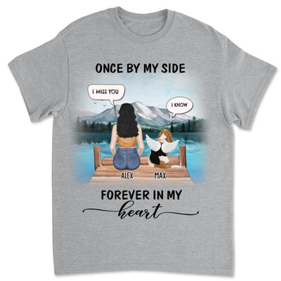 Once By My Side Speech River - Personalized Custom Unisex T-shirt